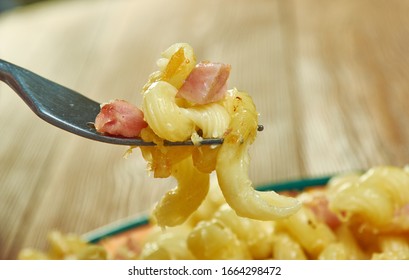 Pimiento Mac And Cheese,  Made A Cheese Sauce Inspired By Pimiento Cheese