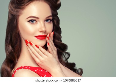 1,387 Pinup nails Images, Stock Photos & Vectors | Shutterstock