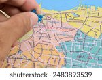 Pin on Map Central Jakarta, located in DKI Jakarta, Indonesia