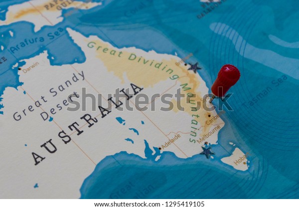 Pin On Sydney Australia World Map Stock Photo Edit Now 1295419105