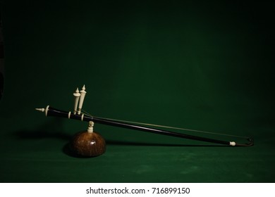 Pin Pia, Thai musical instrument made from ivory - Shutterstock ID 716899150