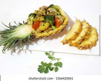 Pinapple Chicken With Broccoli 