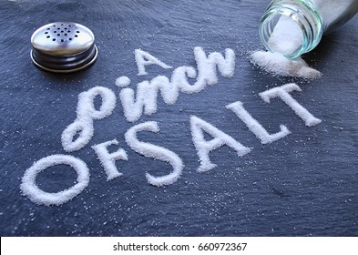 Pinch Of Salt Images Stock Photos Vectors Shutterstock