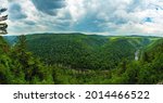 Pine Creek Gorge, Pennsylvania, Ultra Wide Panoramic Canyon View