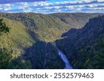 Pine Creek and the Grand Canyon of Pennsylvania at Colton State Park, in Watson Township, Pennsylvania.