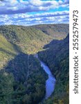 Pine Creek and the Grand Canyon of Pennsylvania at Colton State Park, in Watson Township, Pennsylvania.