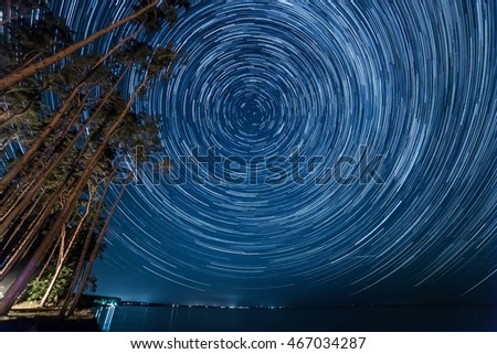 Similar – Image, Stock Photo Surfing with the Stars