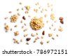 pine nuts isolated
