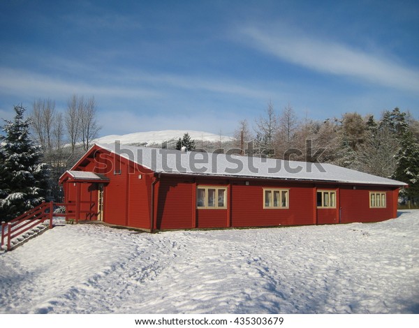 Pine Tree House Scotland Stock Photo Edit Now 435303679