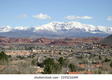 Pine Valley Mountain Range In St George, Utah