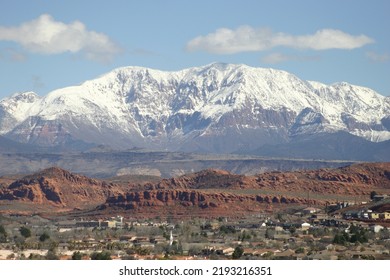 Pine Valley Mountain Range In St George, Utah