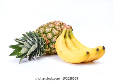 Pineapple And Banana