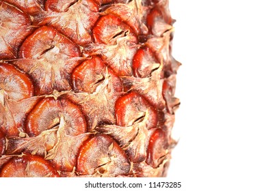Pineapple in close-up