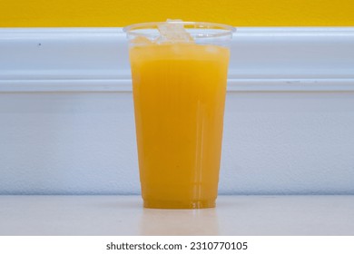 Pineapple guava juice in a cup - Shutterstock ID 2310770105