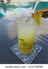 Pineapple Mint Mojito Cocktail