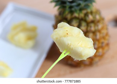 pineapple on the table