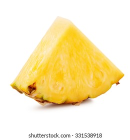 Pineapple Slices Isolated Clipping Path