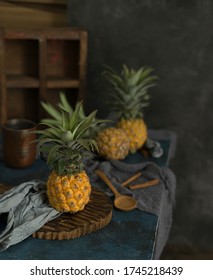 A Pineapples. Pineapples Are Tropical Fruits That Are Rich In Vitamins, Enzymes And Antioxidants. They May Help Boost The Immune System, Build Strong Bones And Aid Indigestion. 