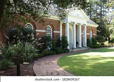 Pinehurst, North Carolina - October 2020: Tufts Archives and Given Memorial Library