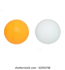 Ping Pong Balls With Clipping Path