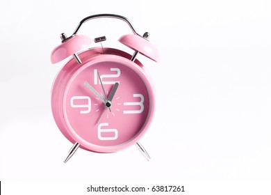 Pink Alarm Clock