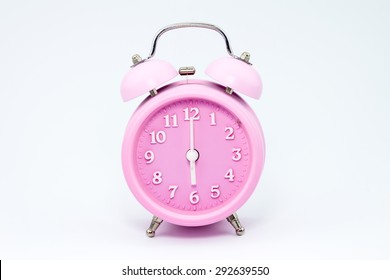 Pink Alarm Clock, Six Oclock