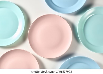 baby blue tableware