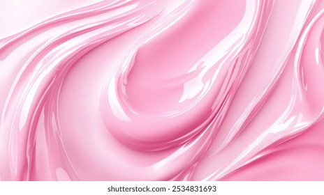 Fondo rosado cosméticos Premium