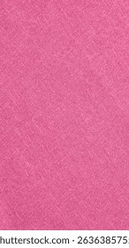 Pink background with a textured, fabric-like style. The background is uniformly pink, creating a soft, woven appearance. Pink textured mobile phone wallpaper with copy space.