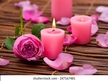 174,245 Pink candle image Images, Stock Photos & Vectors | Shutterstock