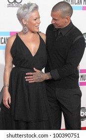 Pink And Carey Hart At The 2010 American Music Awards Arrivals, Nokia Theater, Los Angeles, CA. 11-21-10