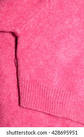 Pink Cashmere Texture Sweater Piece