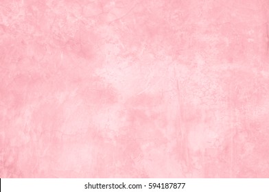 Pink Cement Wall Texture Abstract Background