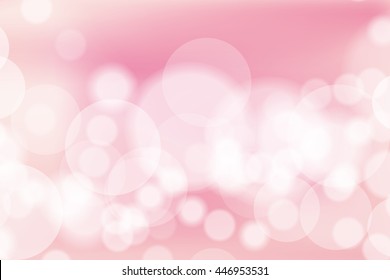 Pink Circle Background