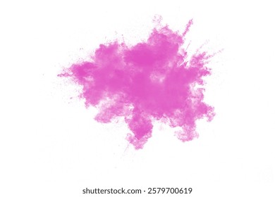 Pink cloud of powdery dust is floating in the air. The color is vibrant and eye-catching, and the texture is fluffy and light. - Powered by Shutterstock - Get 15% off with code: PIKWIZARD15