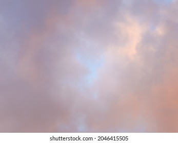 Pink Clouds At Sunset In The Sly