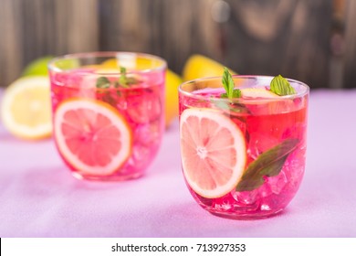 Pink Cocktail