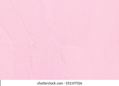 Pink Concrete Wall For Background