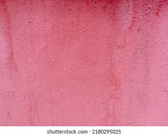 Pink Concrete Wall Texture Background 