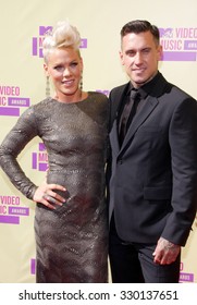 Pink And Corey Hart At The 2012 MTV Video Music Awards Held At The Staples Center In Los Angeles, USA On September 6, 2012. 