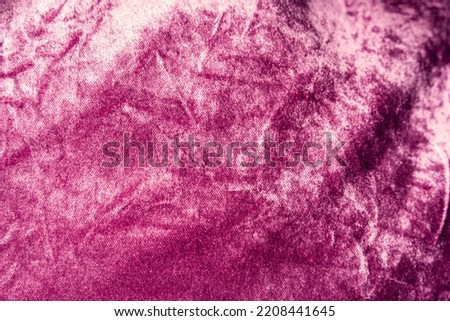 Pink crushed velvet, shiny luxurious velveteen texture, velour bg