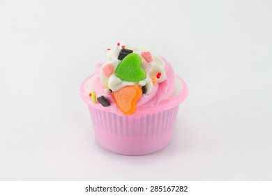 pink cupcake