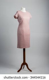 Pink Dress On A Mannequin