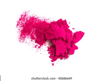 Pink Eye Shadow Crushed Sample