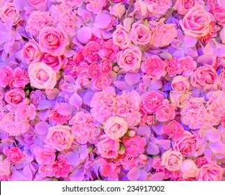 Wallpaper Pink Flowers High Res Stock Images Shutterstock