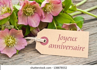French Birthday Card Images Stock Photos Vectors Shutterstock