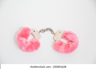 Pink Fluffy Handcuffs