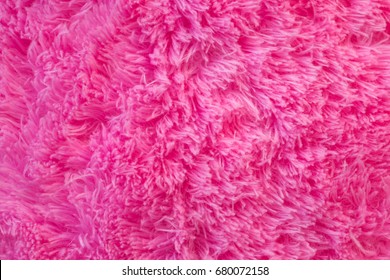 Pink Fur Background