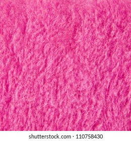 Pink Fur Fabric Texture Material