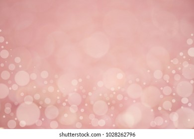 Pink Gradient Bokeh Background.